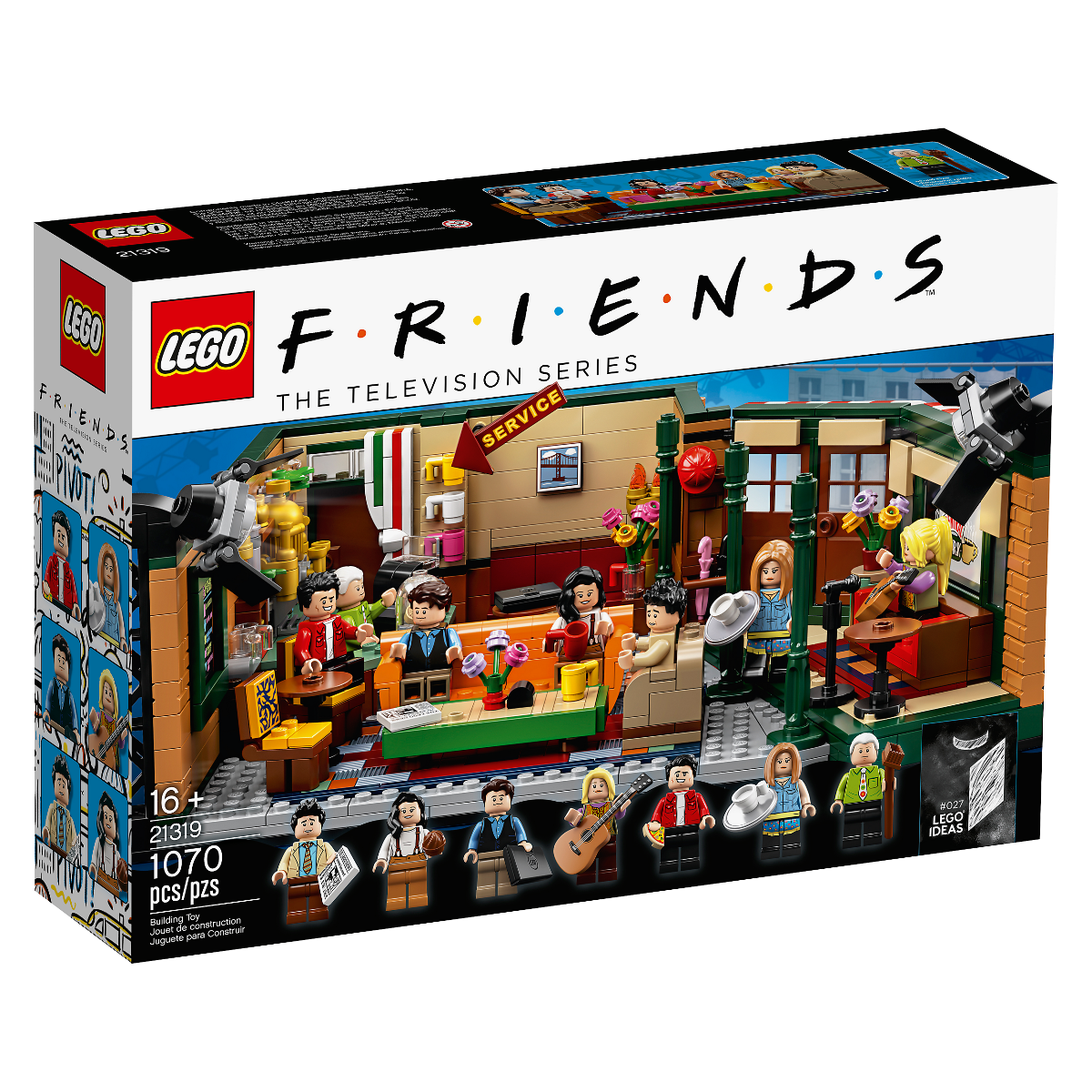 

LEGO ЛЕГО Ideas Друзья Центральная кофейня 21319, Зелёный