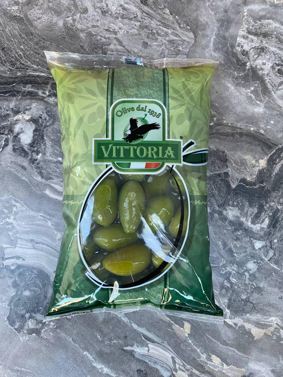 

Оливки Vittoria Olive Verdi Dolci Giganti 850 грм