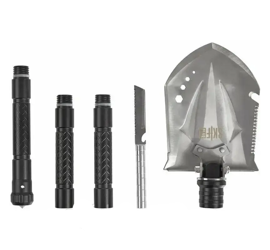 

Саперная лопата многофункциональная 5в1 армейская тактическая складная с чехлом для военных короткая сапёрка