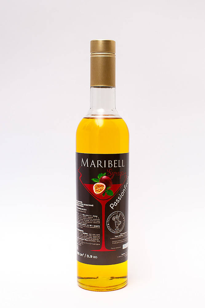 

Сироп Маракуйя Maribell 900 г