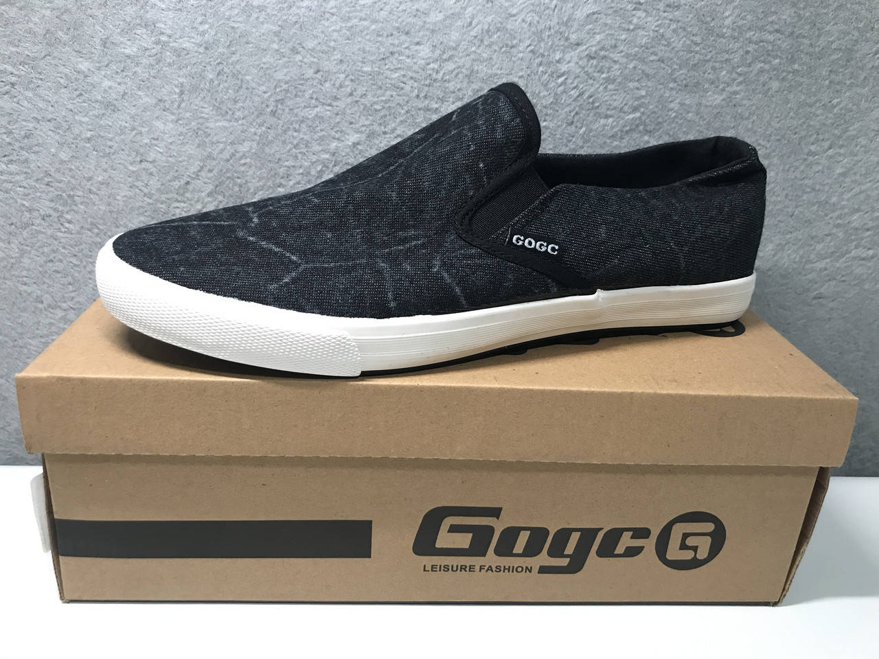 

Мокасины кеды мужские тм Gogc 40, 42 р, Черный