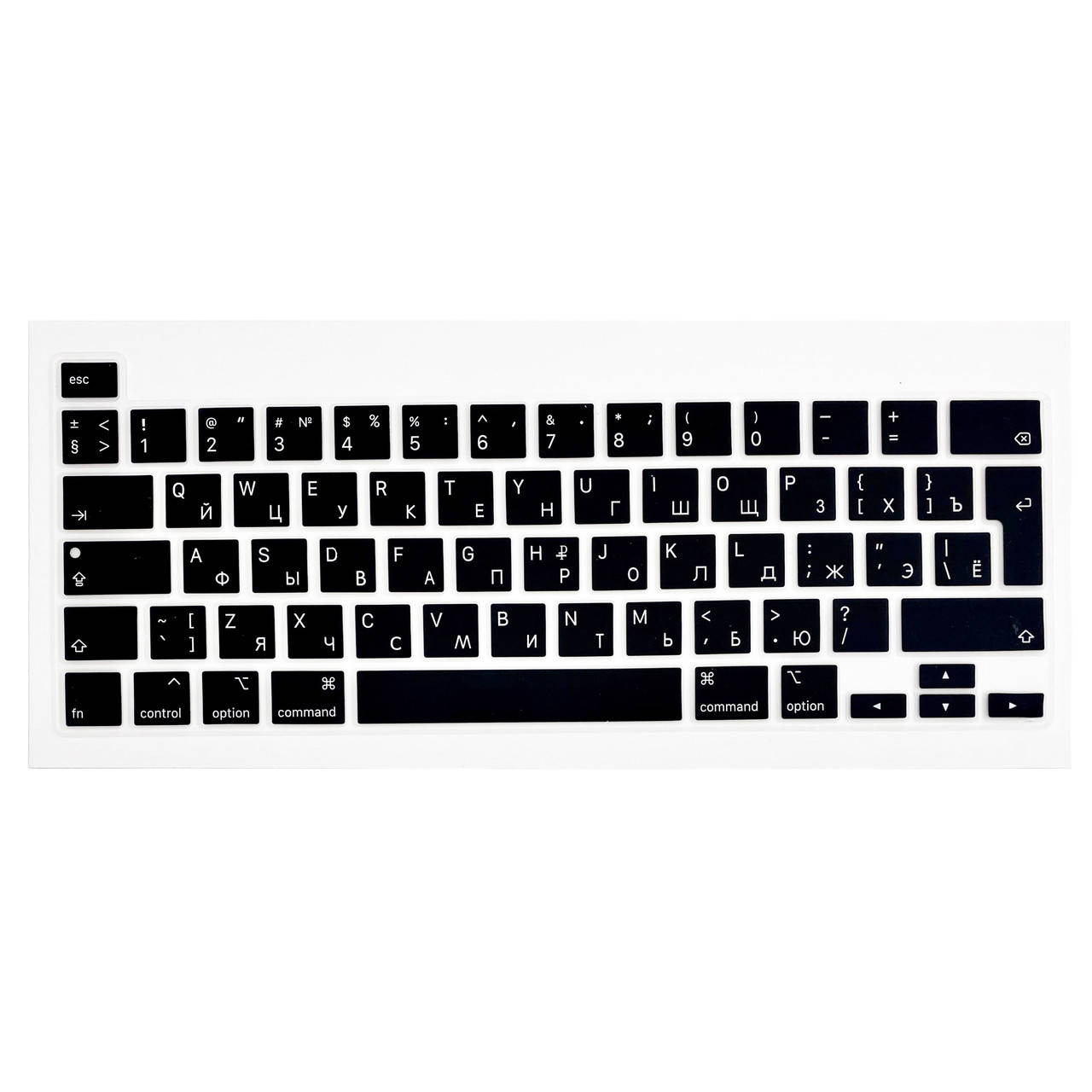 

Накладка силикон на клавиатуру для Apple MacBook Pro 16" A2141 (2019) UK (010470) (black), Черный