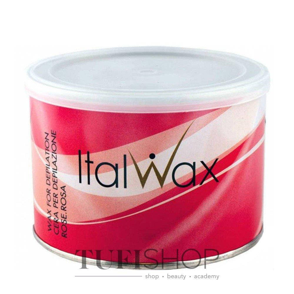 

Теплый воск в банке Ital Wax (роза) 400 г