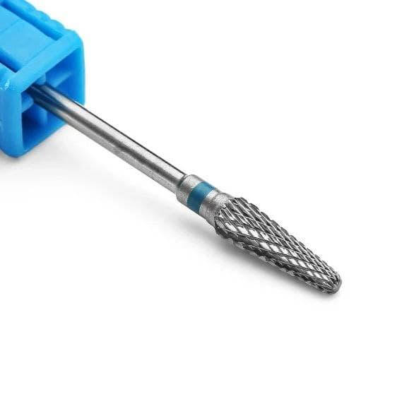 

Фреза для маникюра твердосплавная, синяя насечка