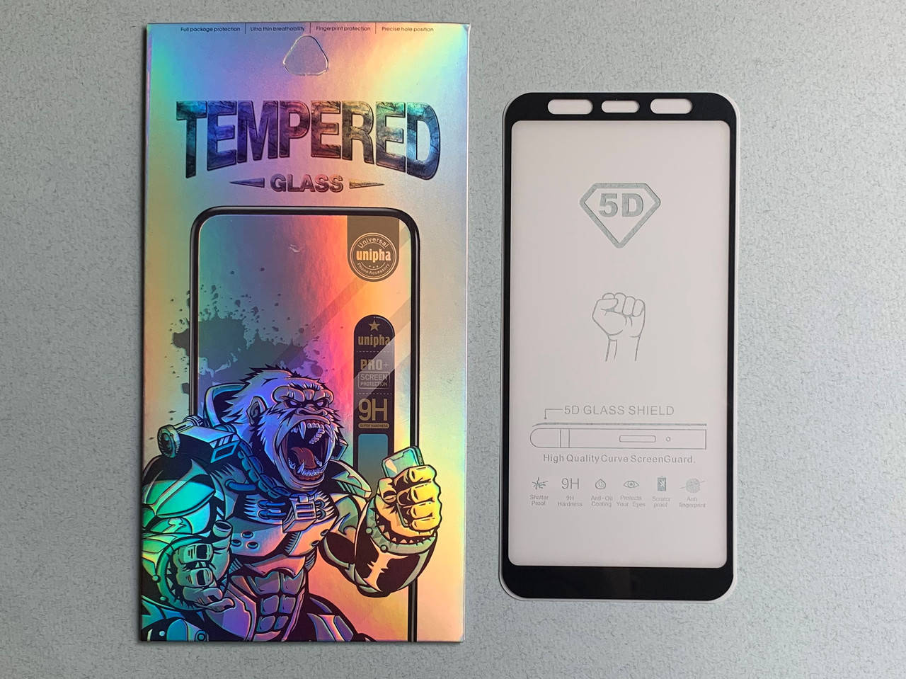 

Стекло защитное для Galaxy A6 Plus (2018) FULL COVER 5D GLASS ПОЛНОЕ, Черный