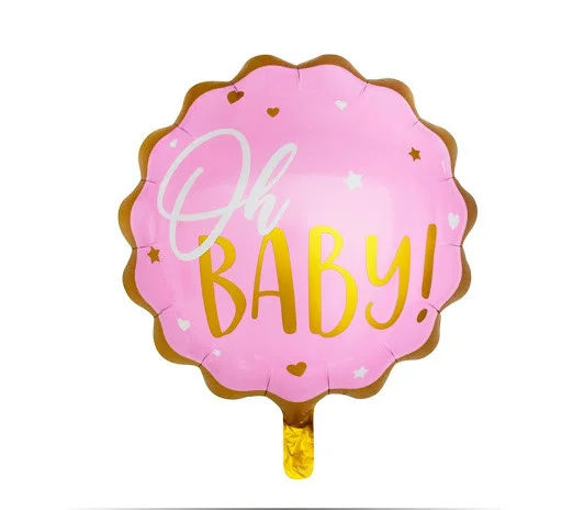 

Фольгированный шарик КНР (53х53 см) Oh Baby розовый, Разные цвета