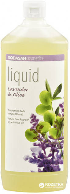 

Органическое жидкое мыло Sodasan Lavender-Olive 1 л (4019886079167)