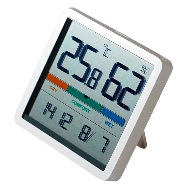 

Часы-гигрометр Xiaomi Miiiw Temperature Humidity Clock NK5253 (Белые)
