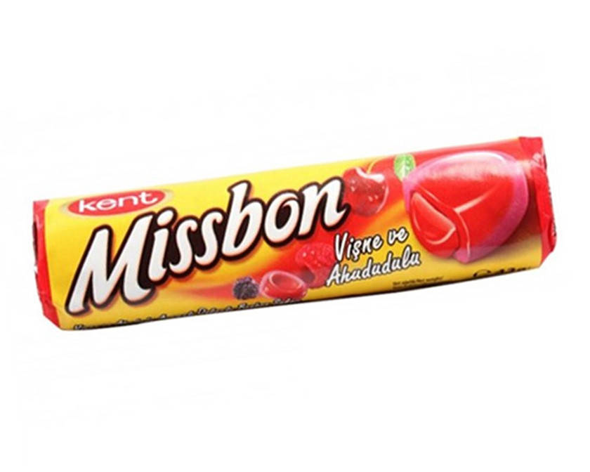 

Леденцы Вишня-малина KENT MISSBON Cherry-raspberry, 43 г
