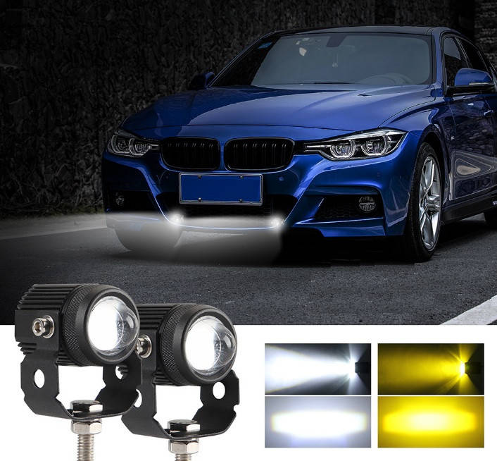 

Дополнительные led линзы противотуманные фары Cyclone led mf-02, Черный