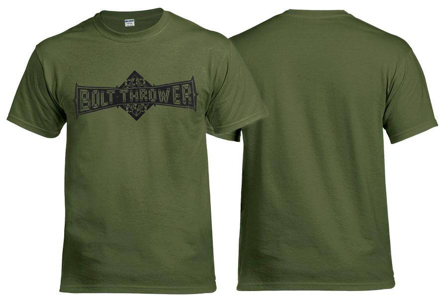 

Футболка BOLT THROWER Logo оливковая XL
