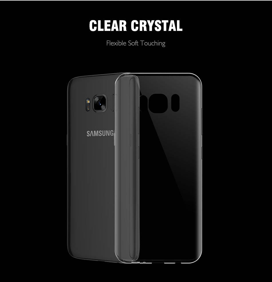 

Ультратонкий 0,3 мм чехол для Samsung Galaxy S8 прозрачный