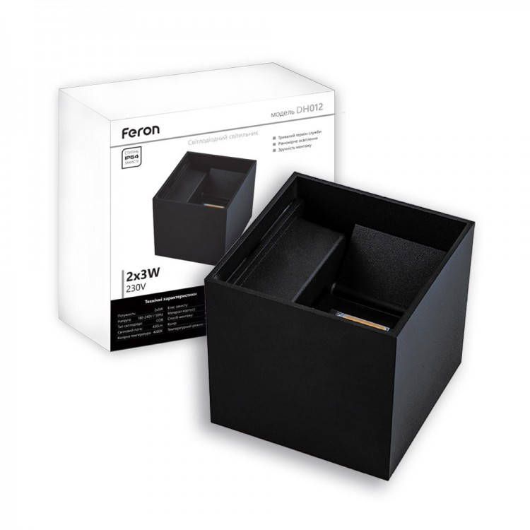 

Архитектурный светильник Feron DH012 .Черный