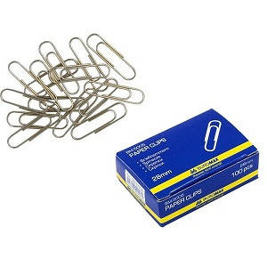 

Скрепка металл "Buromax" ВМ ар. 5005 28мм (100шт. / Уп) Ш.К. 482400400035