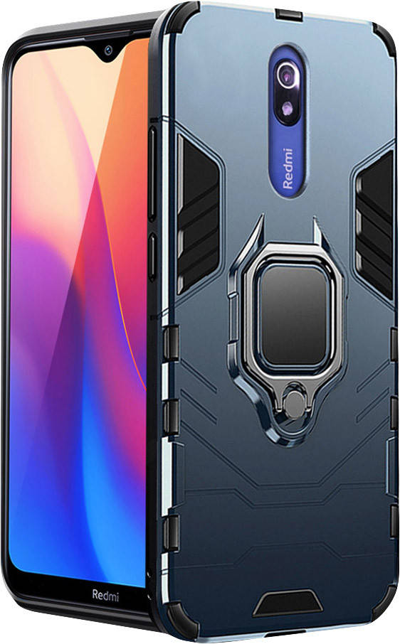

Противоударный чехол Xiaomi Redmi 8 / 8A (подставка кольцо) Графитовый