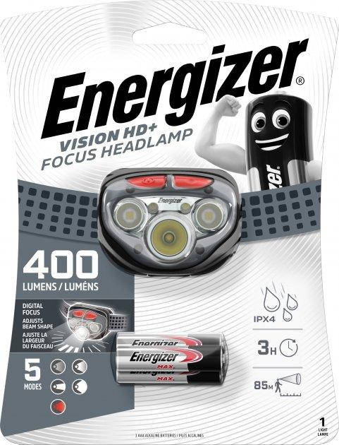 

Ліхтар ENERGIZER HL Vision HD Focus 3xAAA tray HDD32 (gray), Серый