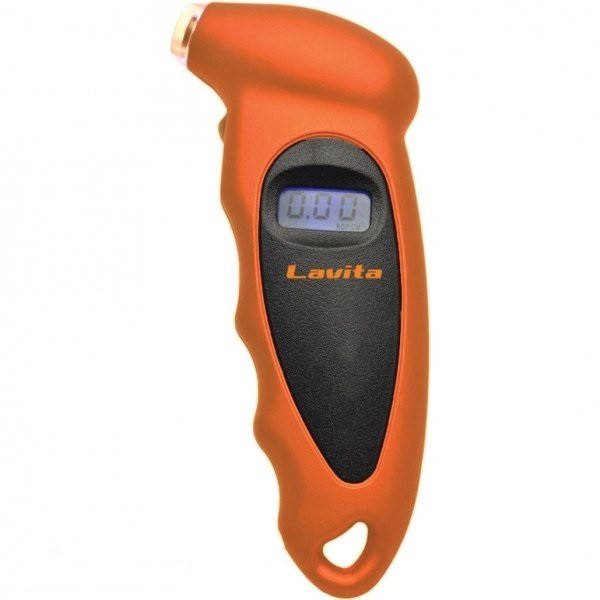 

Манометр автомобильный цифровой Lavita LA PM1009, измеритель давления в шинах, цифровой манометр