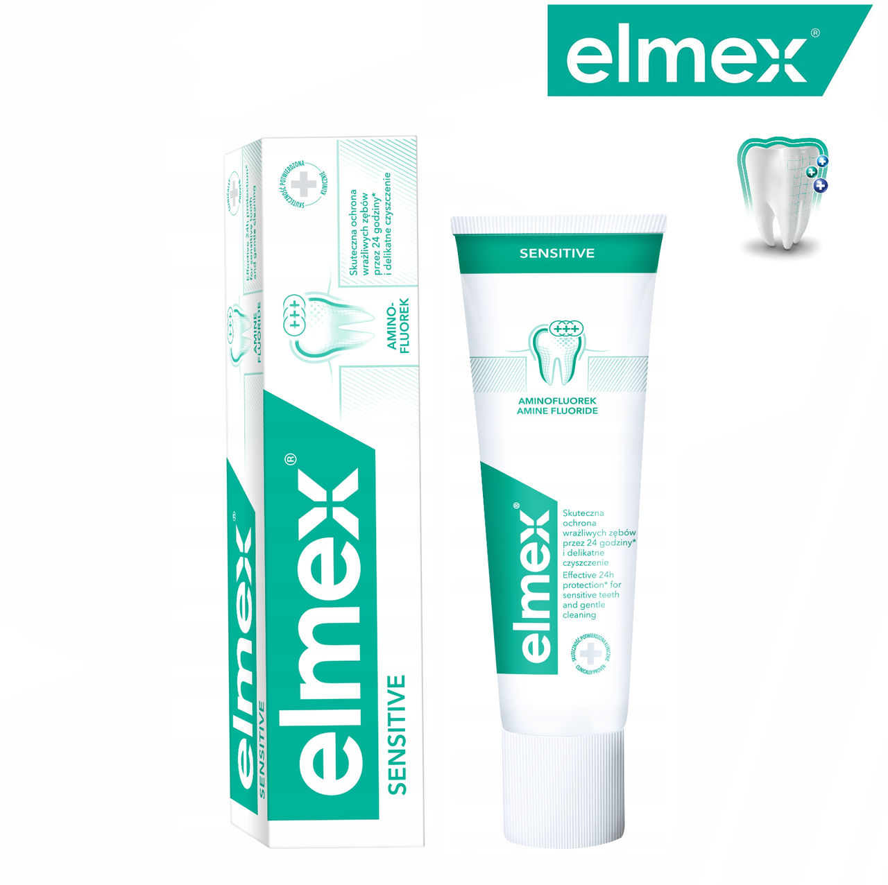 

Зубная паста Elmex Sensitive для снижения чувствительности зубов 75 мл