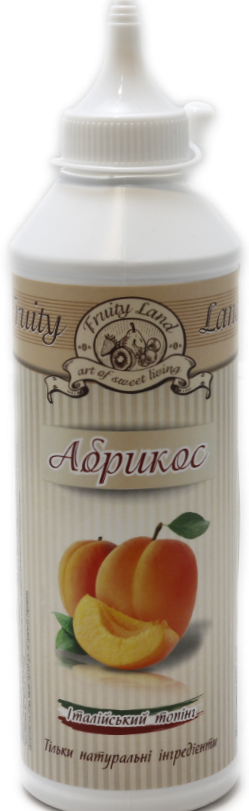 

Абрикос топінг Frutiy Land,0,6кг