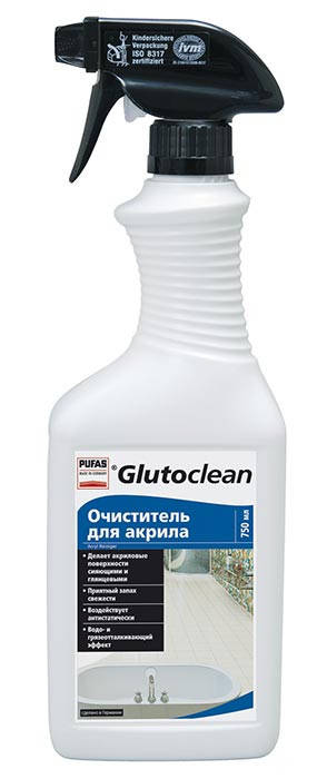 

Очиститель для акрила Glutoclean, 750мл