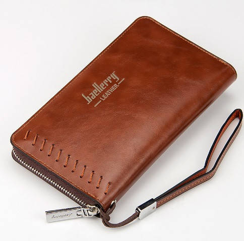 

Мужской клатч Baellerry Leather New с натуральной PU кожи (коричневый цвет)