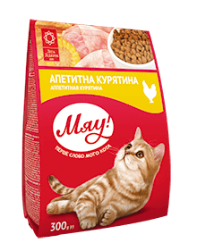 

«МЯУ» полнорационный сухой корм с курицей