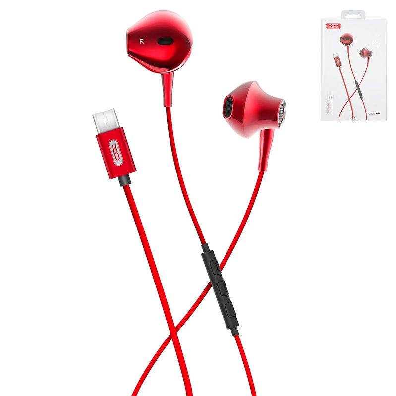 

Гарнітура XO S30, червона, USB тип-C