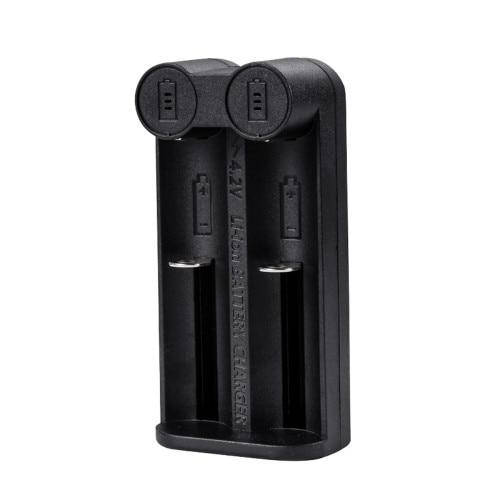 

Зарядное устройство на 2 аккумулятора 18650 Voxlink Black (LM201B)