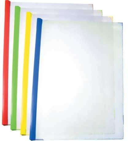 

Папка с планкой-зажимом А4 2-35 Economix, прозрачная