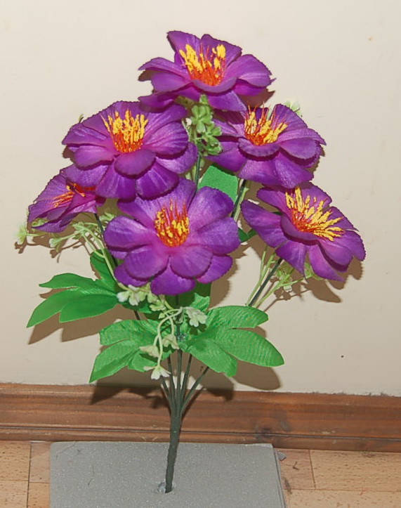 

М-513 Анемон кудрявый 6 голов 32х9 см