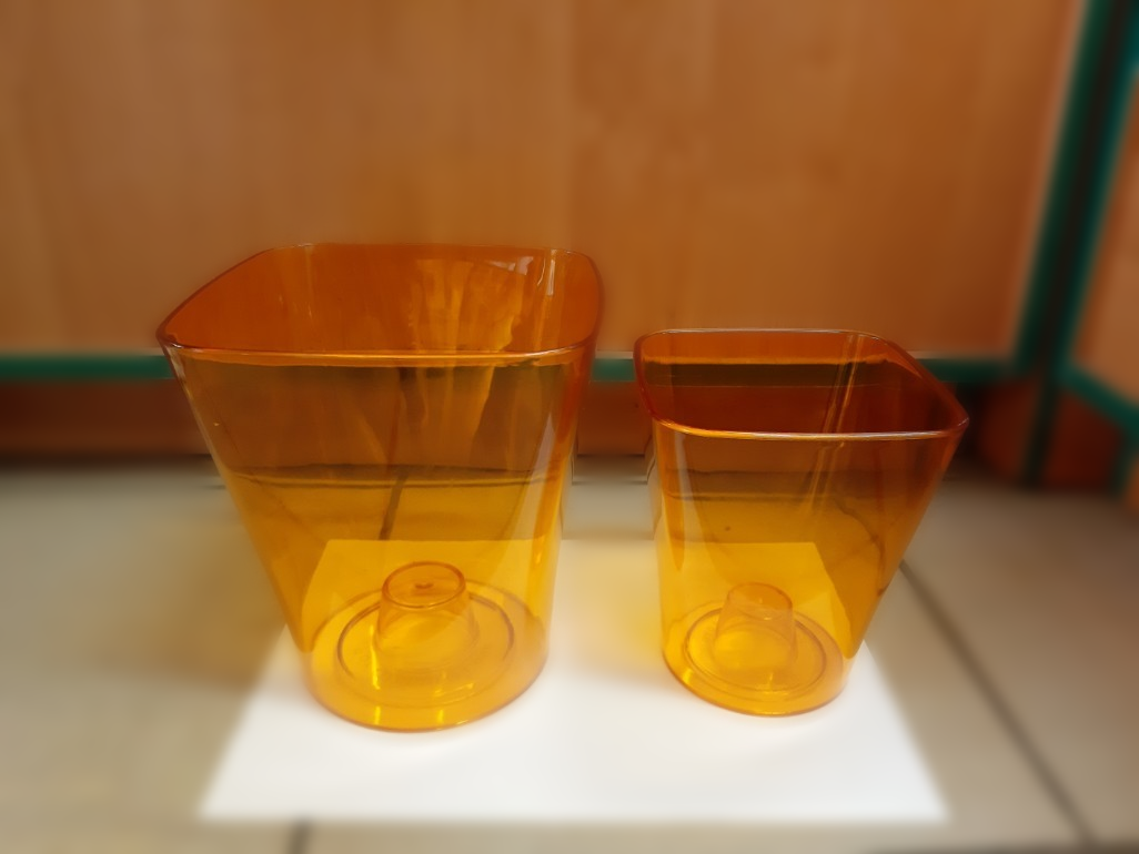 

Кашпо для орхідеї 130мм оранж