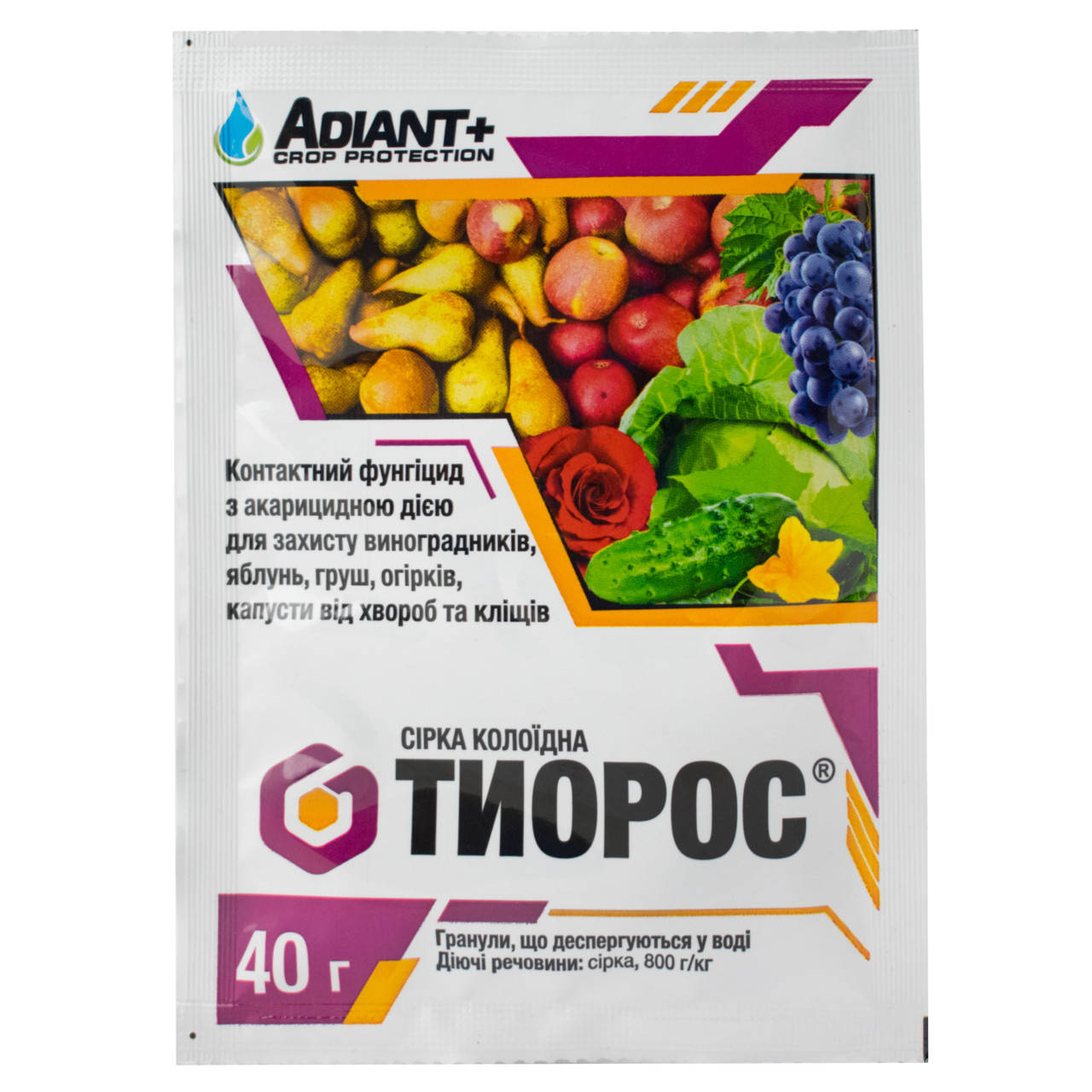 

Фунгицид Тиорос 40 г Adiant+