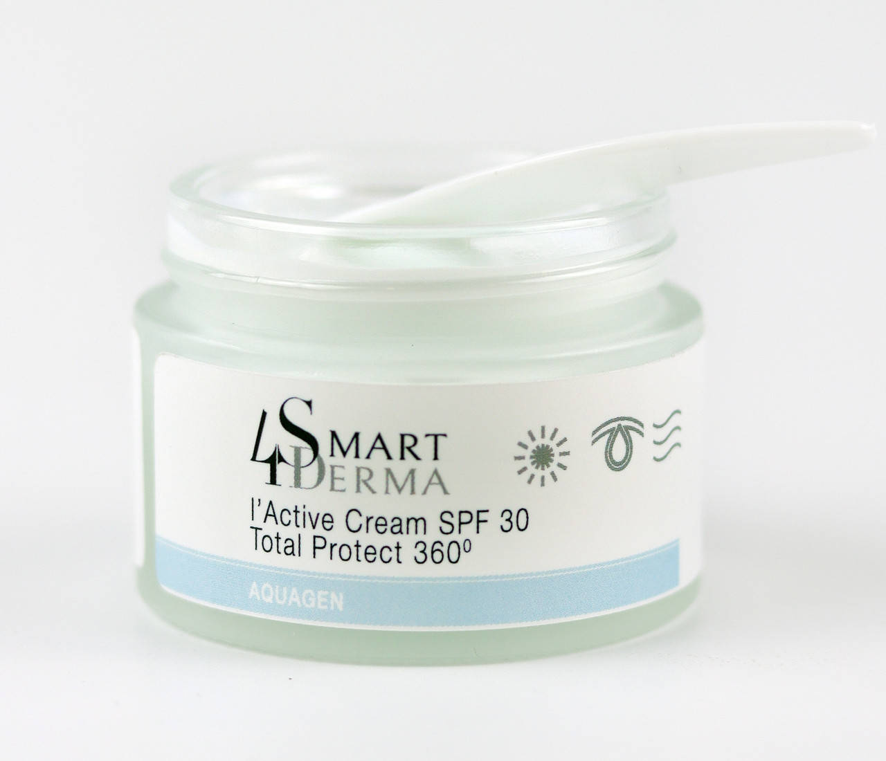 

Крем для лица 30мл увлажняющий дренажный от темных кругов и отечности Aquagen Smart4Derma