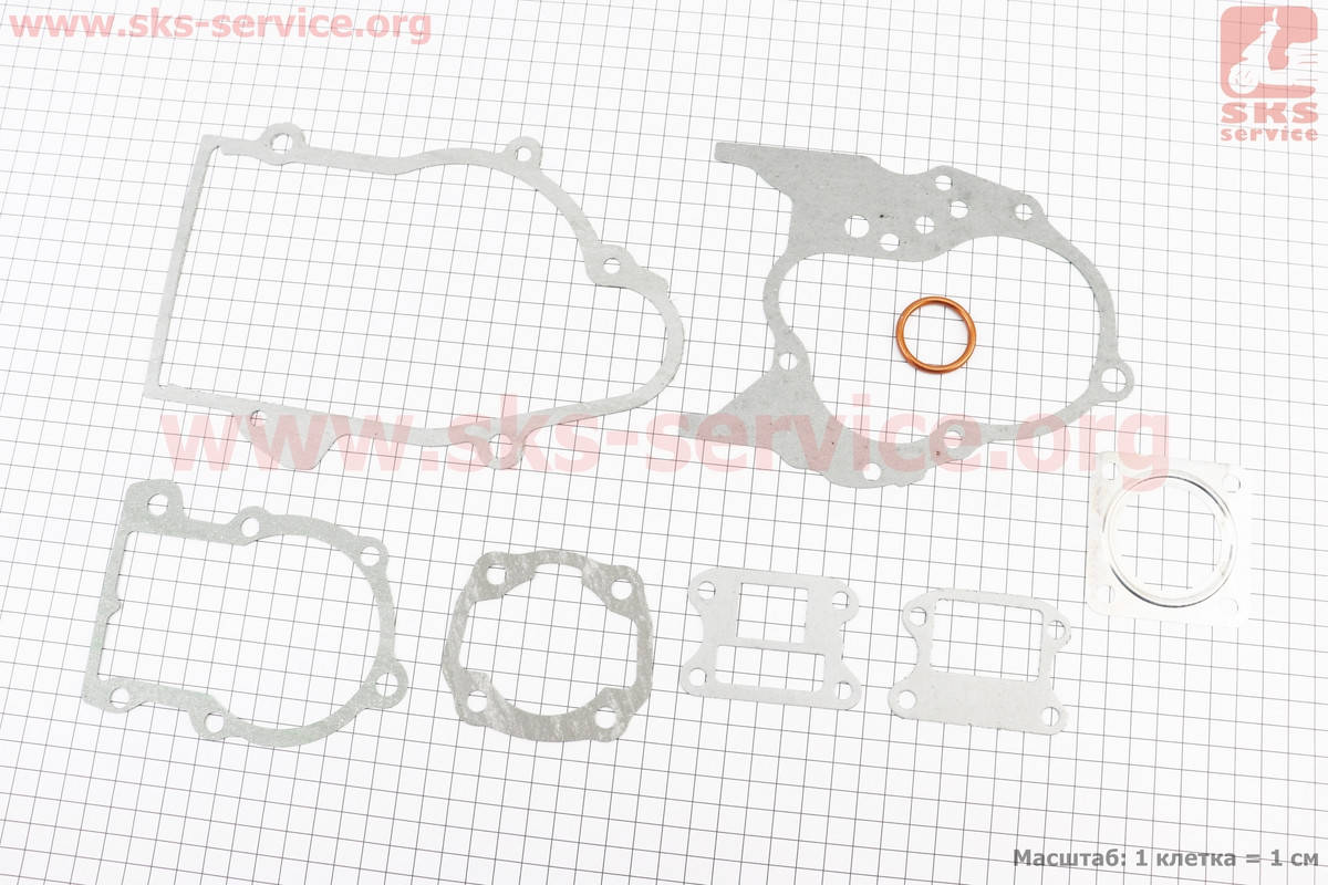 

Прокладки двигателя Honda TACT/AF16 50сс-41мм, к-кт 8 деталей (352682)