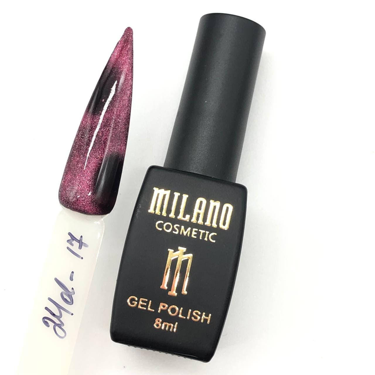 

Гель-лак Milano Cat Eye 24D 8 мл, №17