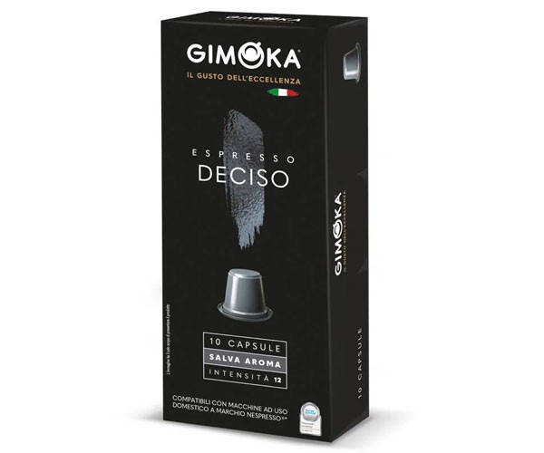 

Кофе в капсулах Gimoka Nespresso Deciso 12 (10 шт.) Италия