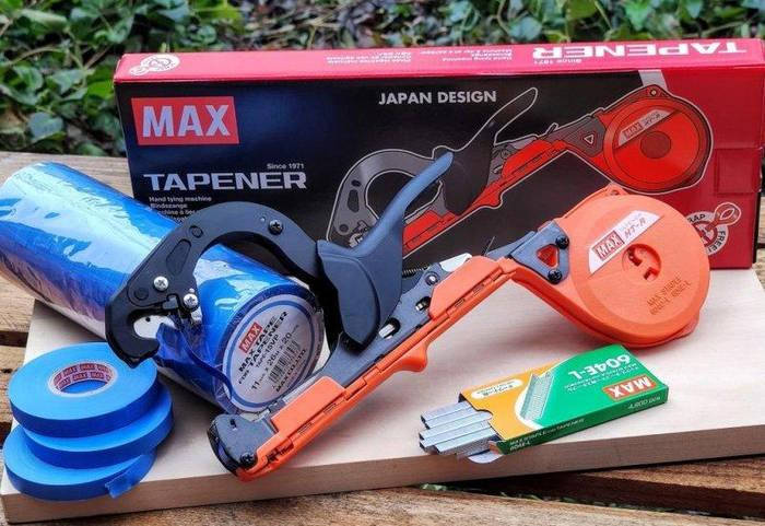 

Степлер MAX Tapener HT-R1+лента для степлера 10 шт+скобы MAX 604E-L