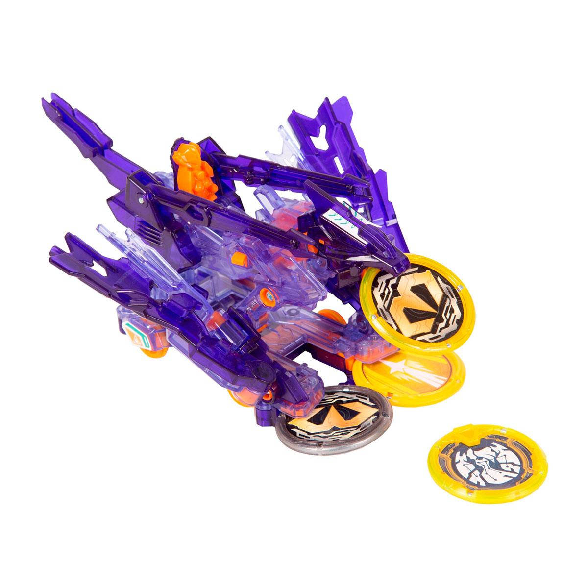 

Игрушка скричер Машинка-трансформер Screechers Wild! S3 L3 - Крэкин Дрэгон, 3 сезон, Дикие скричеры