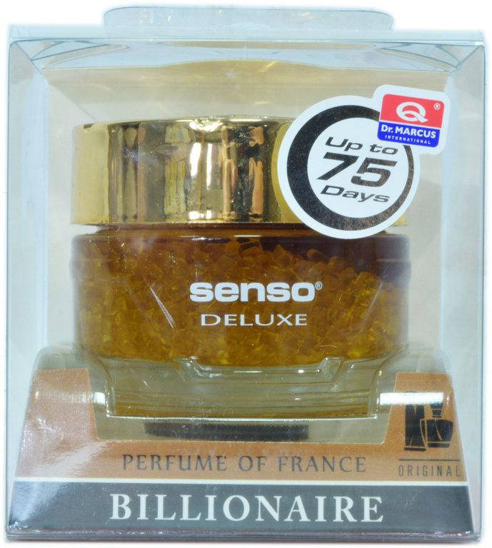 

Ароматизатор Dr. Marcus Senso Delux Billionare (Миллиардер) 50 мл (гель на панель приборов)
