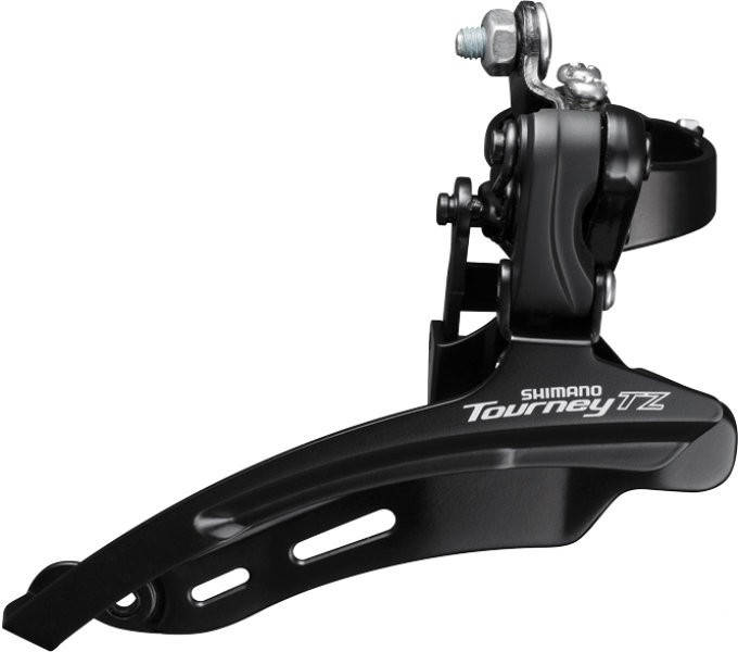 

Переключатель велосипедный передний Shimano FD-TZ500 нижняя тяга, хомут 28,6 мм