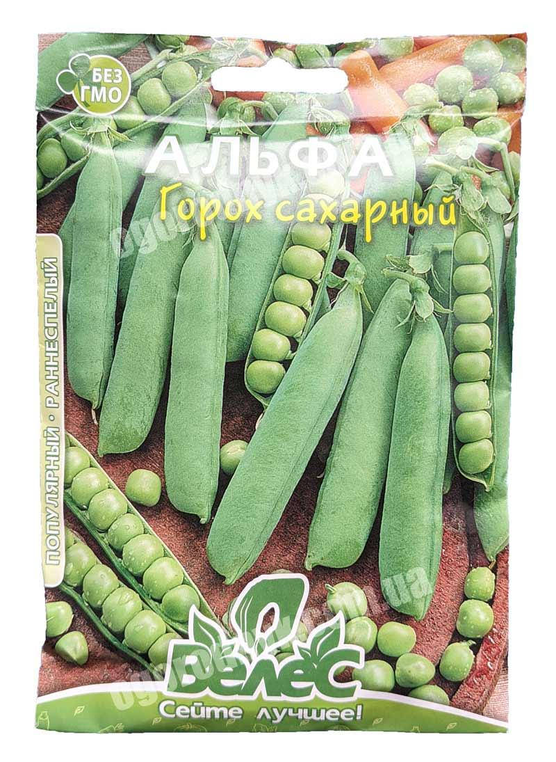 

Горох цукровий Альфа 40г.