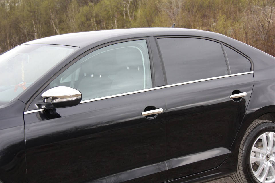

Хром молдинг стекла Volkswagen Jetta 6 2010-2017