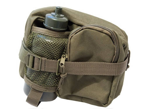 

Поясная сумка с бутылкой для воды Max Fuchs Olive 30943B, Оливковый