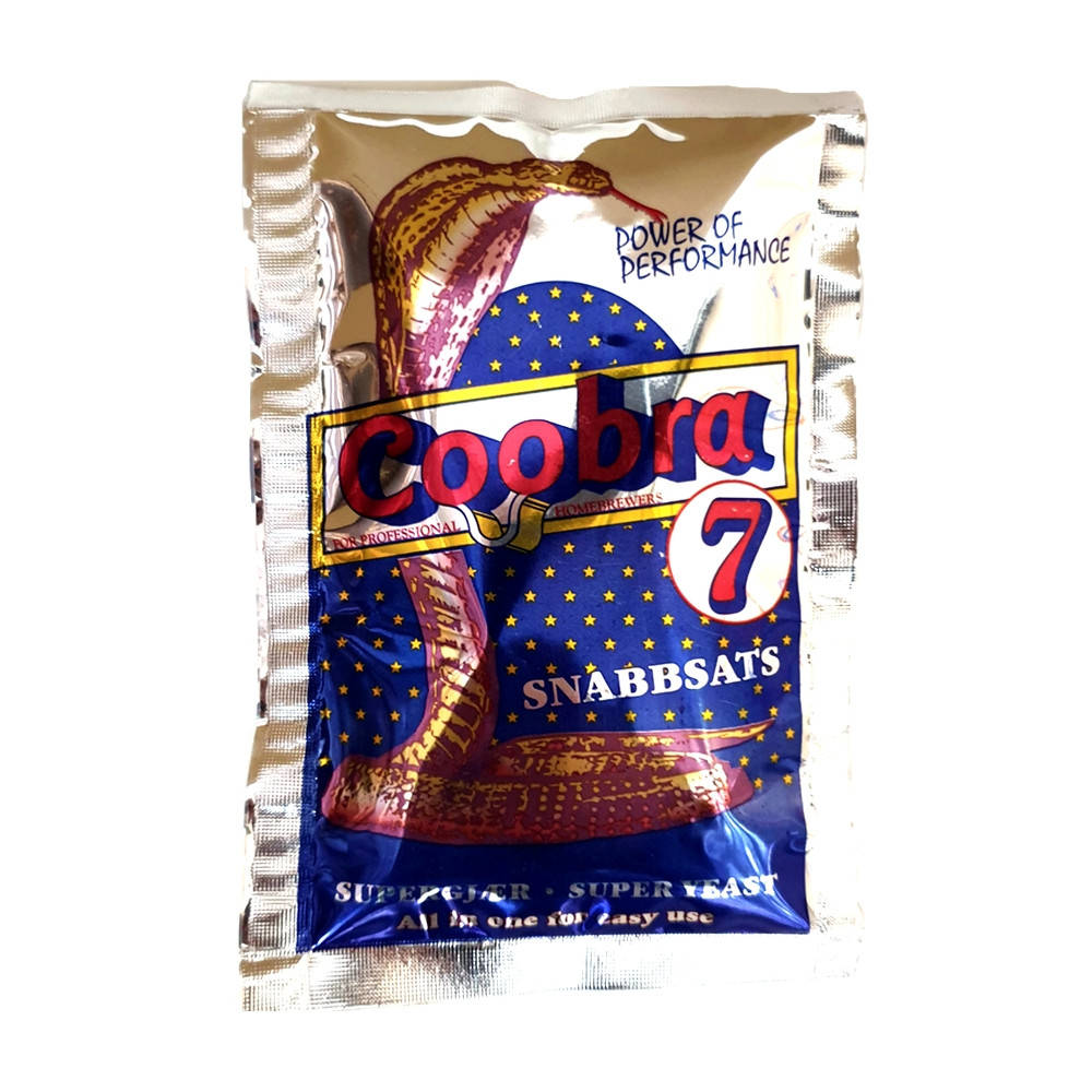 

Сухие турбо дрожжи Coobra 7