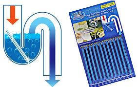 

Палочки от засоров SANI STICKS 12 шт. для кухни и ванной комнаты,прочистка