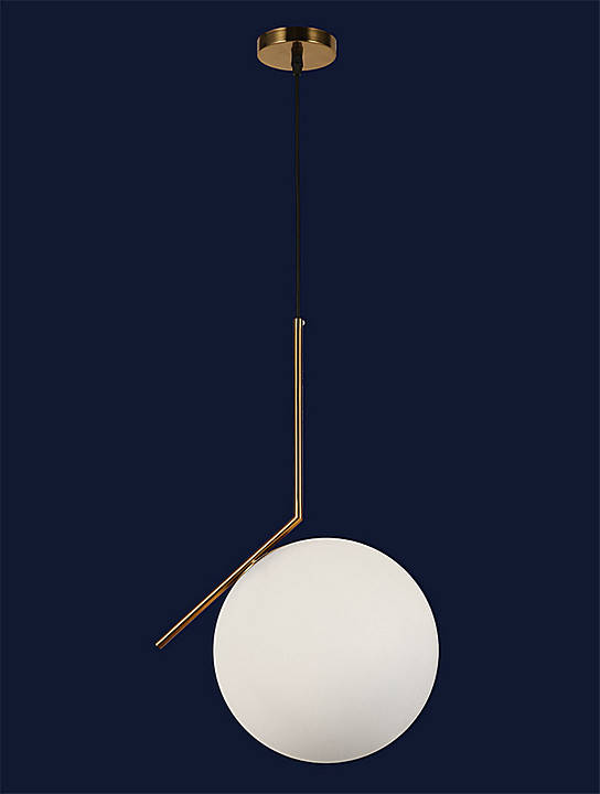 

Подвесной светильник NORDIC 7529772-1 BRZ+WH