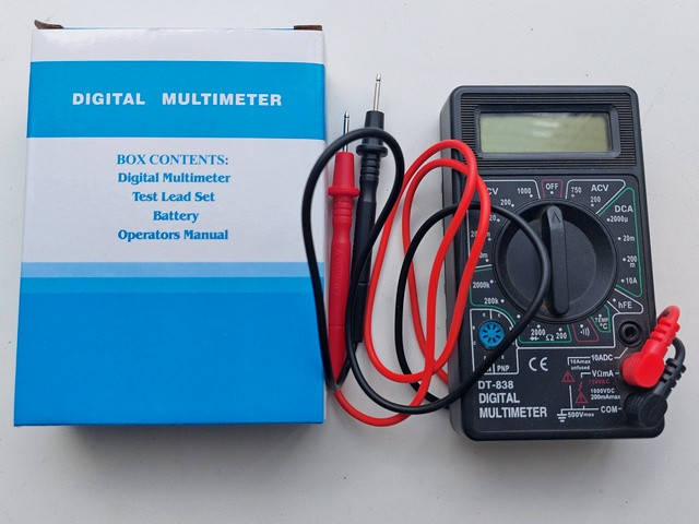 

Мультиметр DT-832
