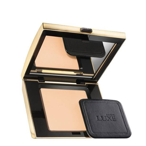 

Компактная пудра Люкс Avon Luxe, Легкий шелк, Light Medium Silk, 10 г