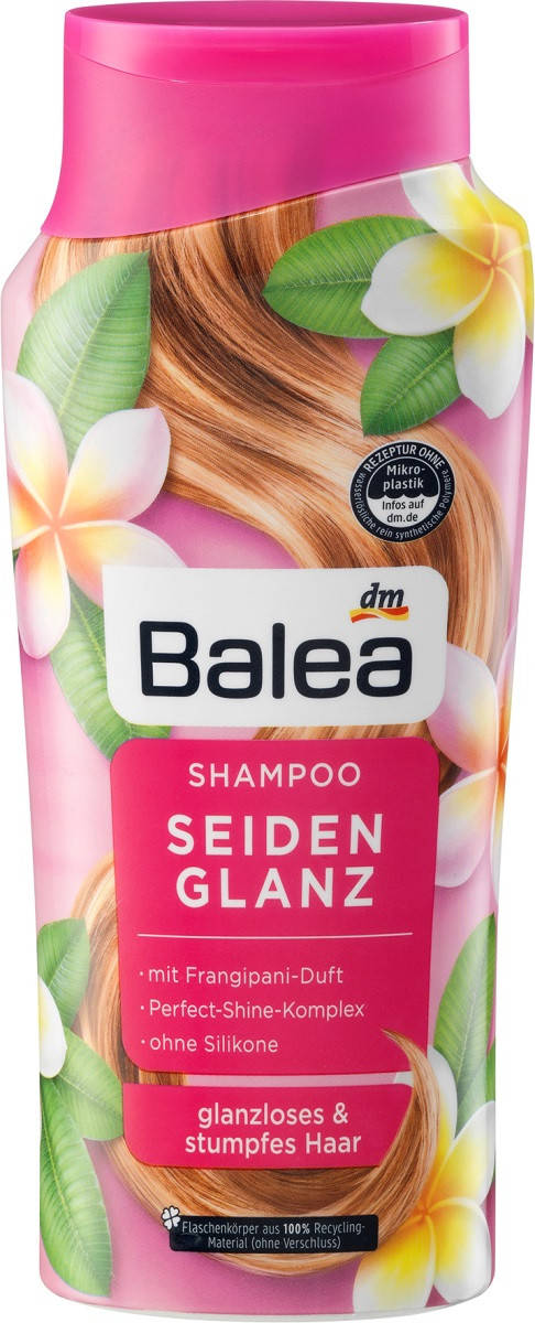 

Balea Seidenglanz Shampoo шампунь для тусклых волос Шелковый блеск 300 мл
