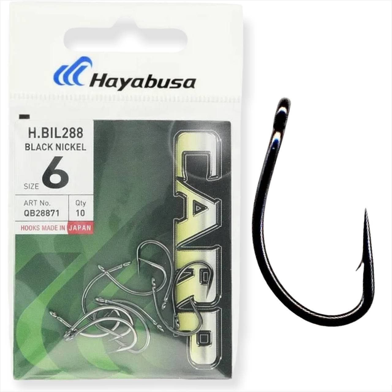 

Крючки карповые Hayabusa №6 H.BILL288 10шт